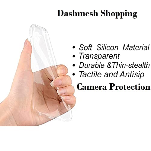 Image of Dashmesh Shopping Crystal Clear Back Cover Case for Oppo K10 4G (Shockproof Clear Soft TPU Case | Camera Protection Bump | Cushioned Edges | Transparent)