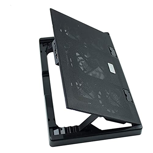 Base refrigerante para laptop 12-17 pulg con 5 ventiladores miniatura 4