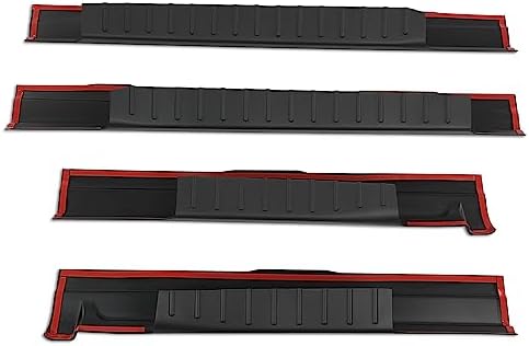 Amazon.com: CNNELL 4Pcs Rocker Panel&Sill Plate Protector Guard Cover ...