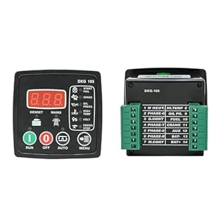 KNWHGGKCV DKG105 Generator Motor Controller Auto Start Stop Diesel Benzin Motor Controller Modul Panel