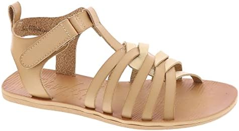 Blowfish Malibu Kids Girls Drizzle-k Flat Sandal, Dune/Gold, 5 Big Kid | Image 3