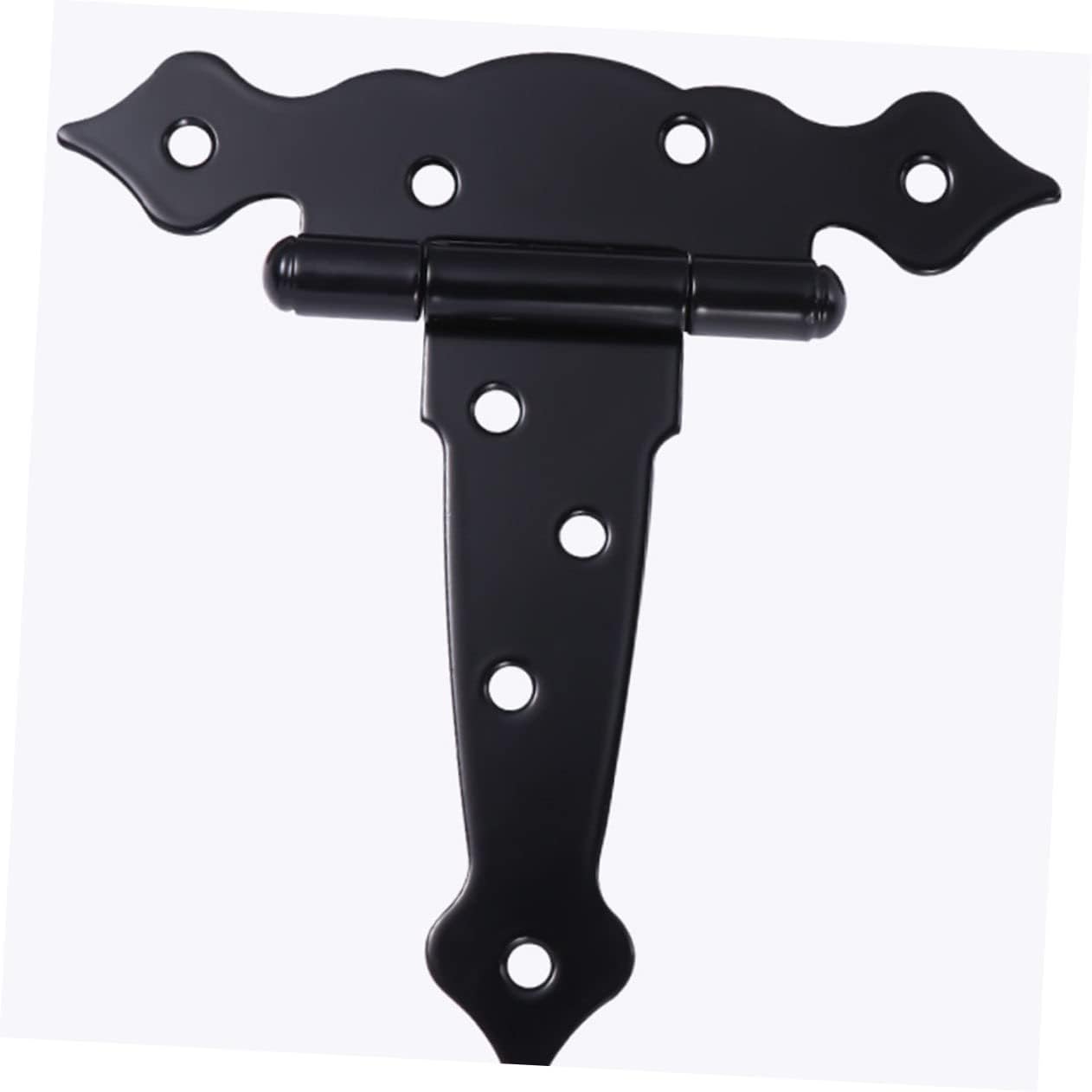 Toyvian 4pcs Strap Hinges Shed Door Hinges for Gates and Wooden Doors Easy to Install Smooth for Projects