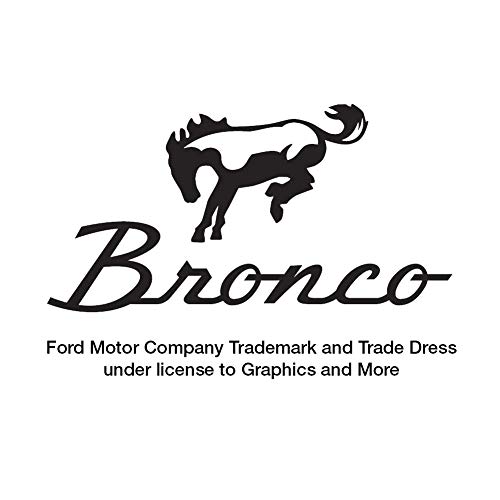 Black Leather Bronco Round Badge Distressed Keychain #TOP7