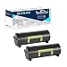 Produktbild LCL Kompatibel Tonerkartusche 50F2000 50F000G 500G 502 (2 Schwarz) Ersatz für Lexmark MS310 MS310d MS310dn MS312 MS312DN MS410 MS410d MS410dn MS415 MS415DN MS510 MS510dn MS610 MS610DN MS610DTN MS610DE