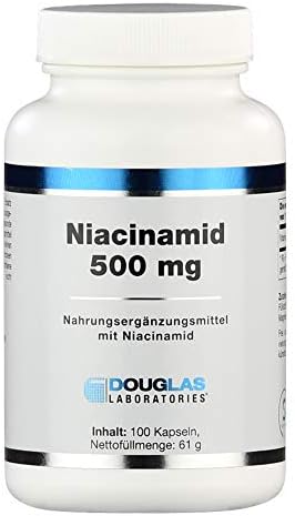 Klean Labs® - Niacinamid (Vitamin B3) 500 mg - 100 Kapseln - vegan, glutenfrei, ohne Gentechnik - zur Verringerung von Müdigkeit