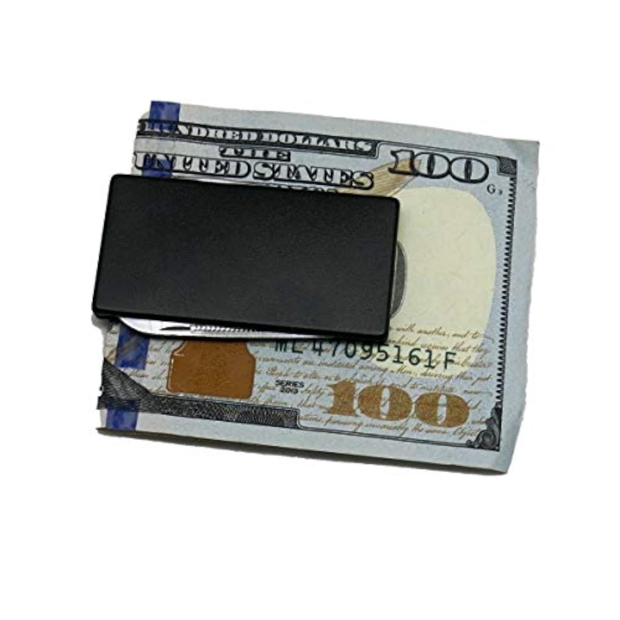 Black 3 in 1 Money Clip, Versatile Accessory
