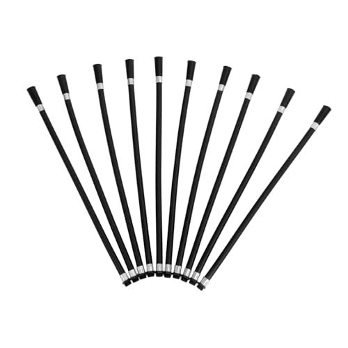 TOPPERFUN 10pcs Extinguisher Hose Replacement Fire Extinguisher Nozzle Hose for Fire Spray Nozzle Accessory