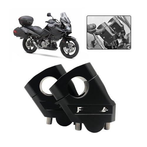 Elevadores de manillar de 22 mm para una postura erguida en V-Strom 2