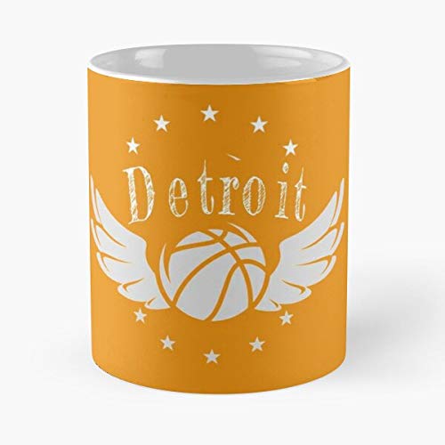 Detroit Basketball Pistons Stars Decor Classic Mug