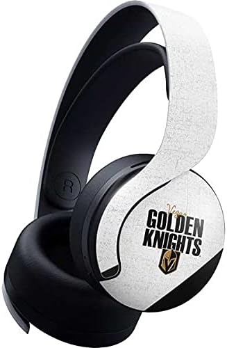 Skinit Decal Gaming Skin Compatible with Pulse 3D Wireless Headset for PS5 - Officially Licensed NHL Vegas Golden Knights Camo Design