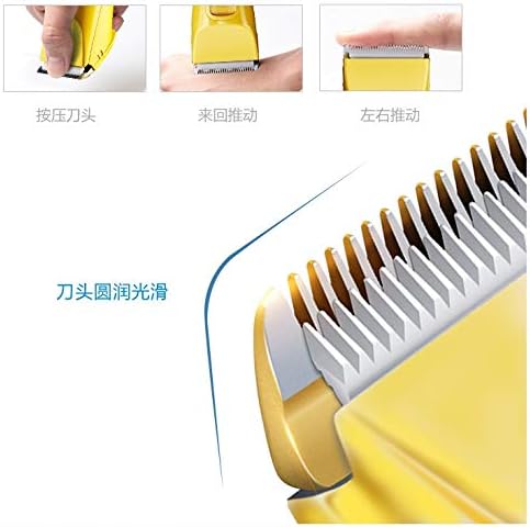 Professional Hair Trimer Ceramic Titianium Mens Clipper Digital Display Electric Cutting Machine Haircut