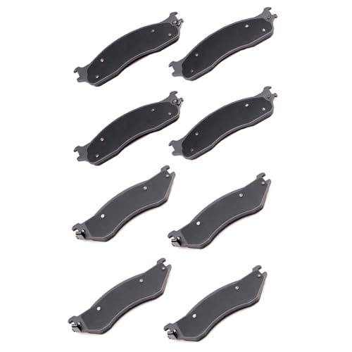 Image of CCIYU Front Rear D965 D702 Disc Brake Pad Sets Fit For Dodge For Ram 1500 2006-2008,For Dodge For Ram 2500 2003-2008,For Dodge For Ram 3500 2003-2008,For Dodge For Ram 4000 2005-2008, Brake Pads 8PCS