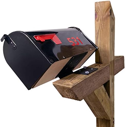 BounceBackBox | Mailbox Snow Plow Protection | Snow Plow Resistant Mailbox Platform