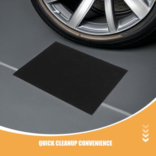 Tapis de sol noir en tissu non tissé lot de 100 pièces pour voiture et camion de chantier - 3