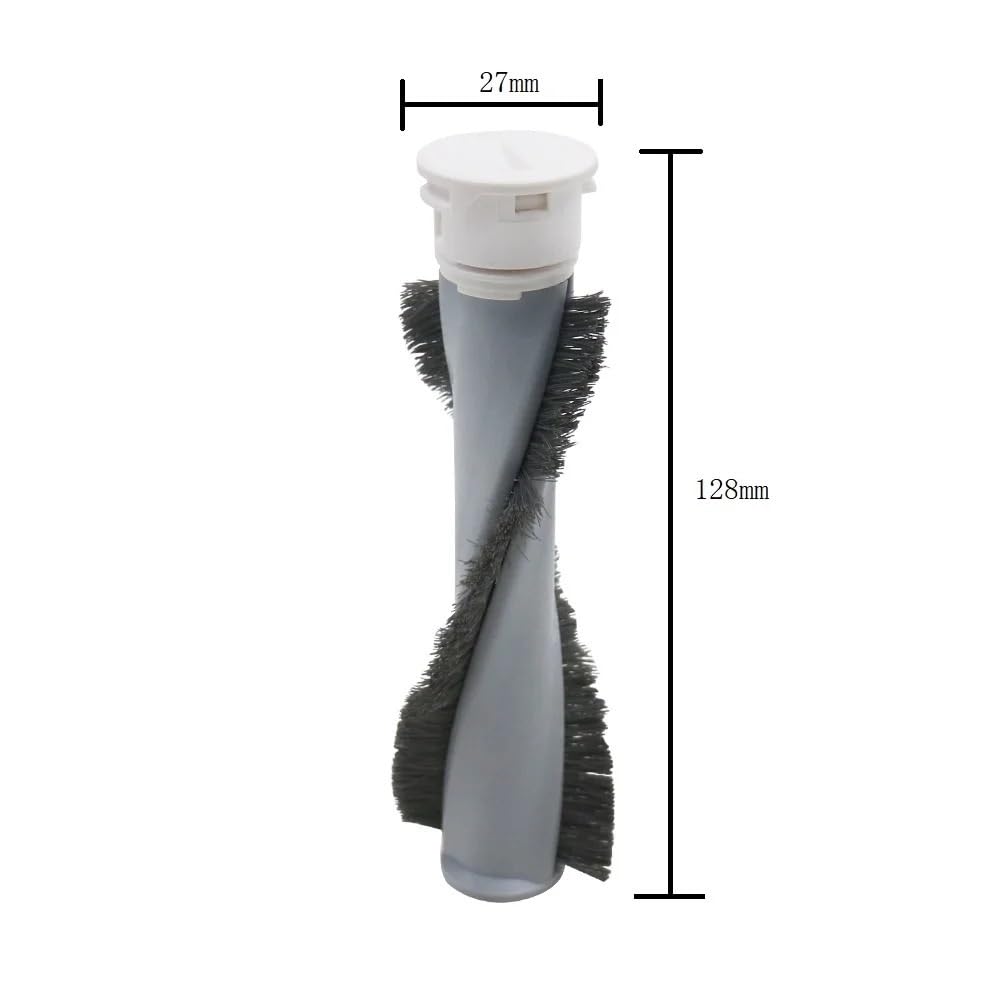 Compatible para Xiaomi filtro y cepillo rodante serie Dreame V8 a V16 | Juego coordinado para recambios diarios(Orange)