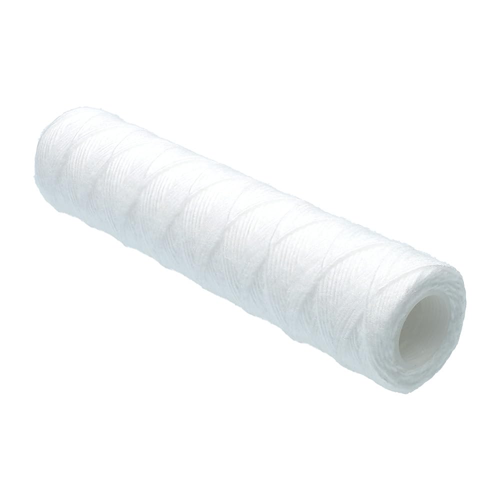 10x Wessper Cartouche Sédiment Bobinée pour l'osmose inverse, l'eau alimentée par le pôle et la filtration des particules - 5 microns