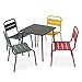 Alice's Garden - Salon de Jardin pour Enfants - Anna - Multicolore. 4 Places. Table et chaises. 48x48cm