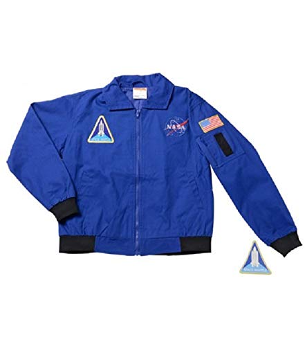 Youth NASA Astronaut Flight Jacket Blue Small2