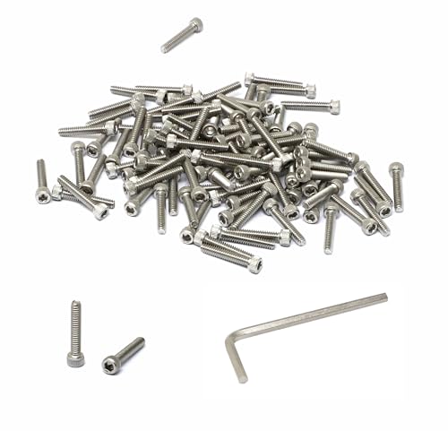 iexcell 100 vis acier inoxydable 304 #4-40 x 5/8 po