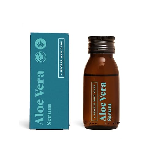 forpeople 99,6% BIO Aloe Vera Gel 50ml · Pur, Hochdosiert, Vegan · Ohne Verdickungsmittel · Beruhigendes Gesichtswasser, After Sun, Aloe Vera Serum für Gesicht & Körper