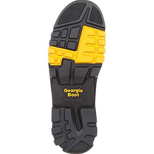 Georgia Boot Amplitude Men's Waterproof Work Boot, Trail Crazy Horse, Size 9.5(W)2