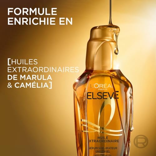 Huile Cheveux Soin Sublimateur Universel Fleurs Rares Elseve 'oreal Paris Le Flacon De 100ml - vue 6