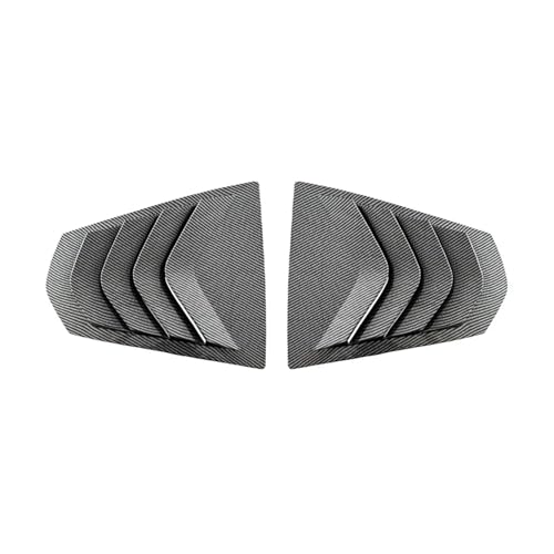 Persiennes de vitre latérale arrière de voiture carbone pour BMW G20 2019+