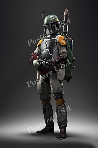 PremiumPrints - Star Wars Boba Fett Textless Movie Poster Glossy Finish Made in USA - FIL350 (24" x 36" (61cm x 91.5cm))