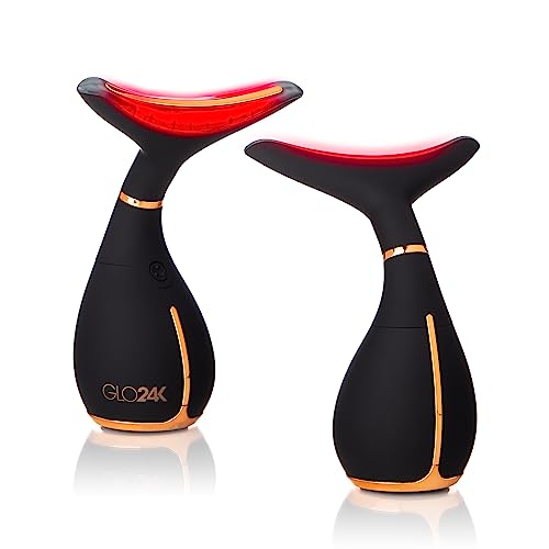 GLO24K Red Light Beauty Device for Face & Neck – ...