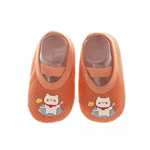 Baby Infant House Slippers With Non Slip Bottoms Dinosaur Pattern Slipper Socks With Grippers Newborn Breathable Shoes2