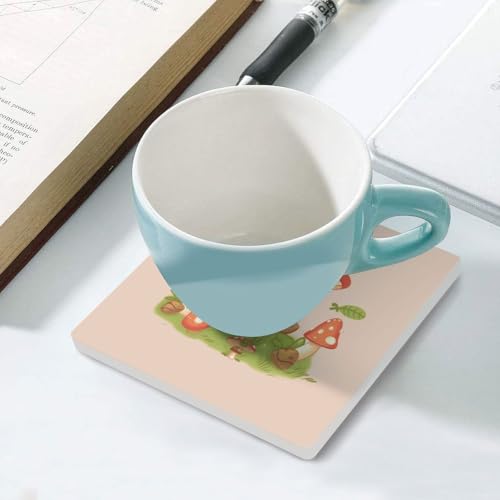 Dessous de verre grenouilles réutilisables pour éviter les taches de table - 6