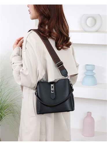 Shoulder bag, Underarm Tote Crossbody Bag（Black）3