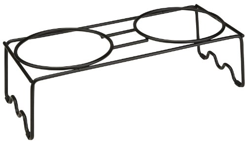 Signature Housewares Dual Pet Bowl Stand, Small