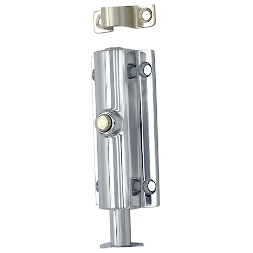 Protección de cadena de puerta y perno de barril contra aperturas forzadas 7