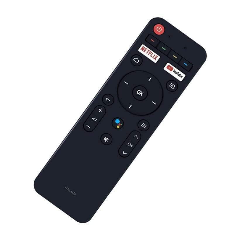 Image of BLACKSHEEP Remote Compatible with Haier Smart LED UHD HD TV Remote Control HTR-U28 with Netflix and YouTube Hotkeys and Without Voice Function-Black
