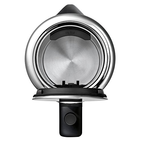WMF Lono Wasserkocher Edelstahl 1,6l, elektrischer Wasserkocher mit Kalkfilter, 2400 W, Wasserstandsanzeige beleuchtet, edelstahl matt 5