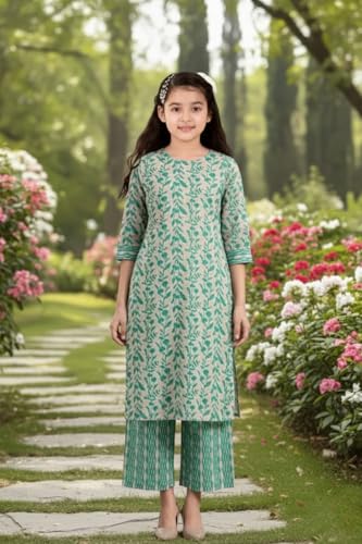 Image of Girls Girls Kurta Set