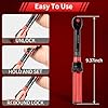 1/4-Inch Torque Wrench, Dual-direction Small Torque Wrench 20-220in.lb/2.3-24.9Nm, 72 tooth High Precision Professional with Dual Range Scales