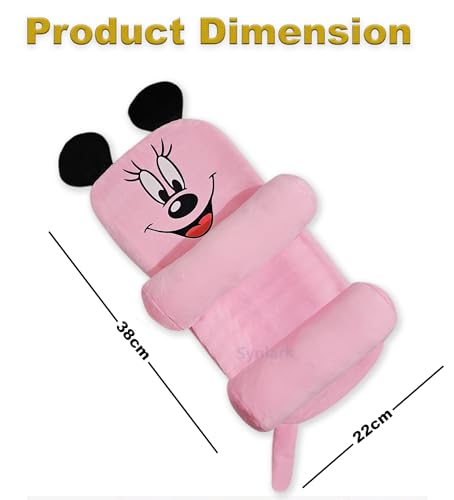 Image of Baby Head Protector Helmet for 6 Months to 3 Years | Soft Cotton Safety Cap with Air Ventilation | Infant Toddler Fall Protection Headgear for Boys & Girls (Mini-Pink)