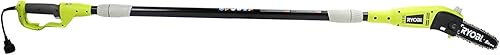 Ryobi RY43160 6 Amp 8" Bar eléctrico con cable de 9 pies Sierra de árbol Podadora de árbol