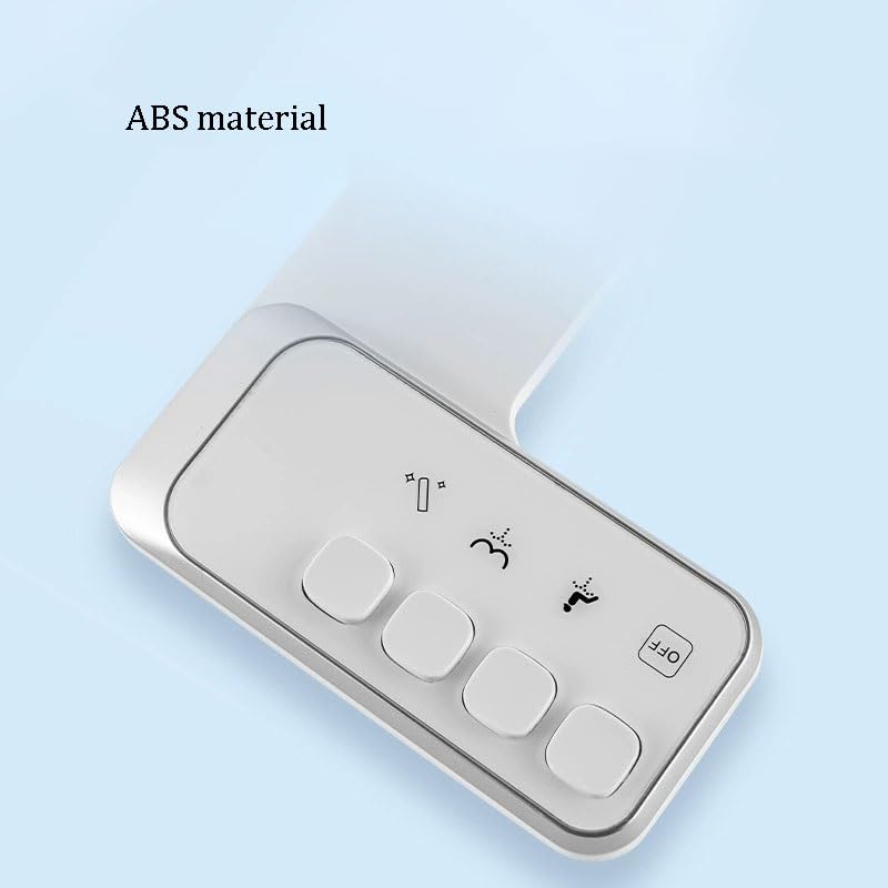 ABS Household Bidet With No Electricity Push-button Function Foldable Nozzle Smart Toilet Seat — view 8