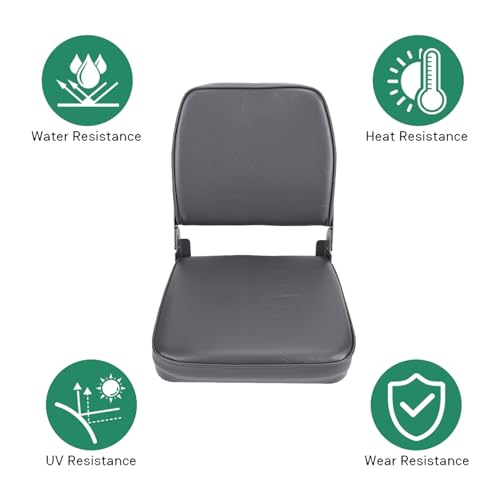 Asiento plegable para barco con cómoda silla acolchada de alta densidad 4