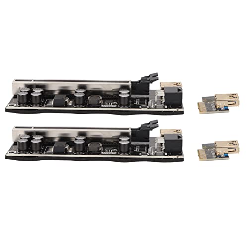 GPU Riser Card PCIE 1X en 16X compatible OS X pour extension signal stable de GPU