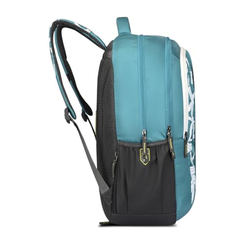 Image of Skybags Brat Pro Max 15.6 Inch Compatible Unisex 35L Laptop Backpack | Premium Durable Fabric| 3 Compartments | Padded Backpanel | Office & Casual Travel Backpack for Men & Women