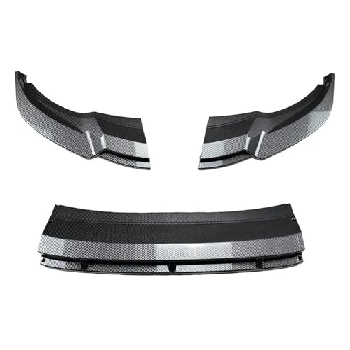 Spoiler de pare-chocs avant Rline L 2021-2024 lame inférieure noir brillant