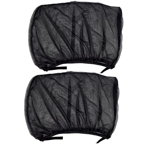 Pare soleil avant voiture 2 pièces en maille respirante