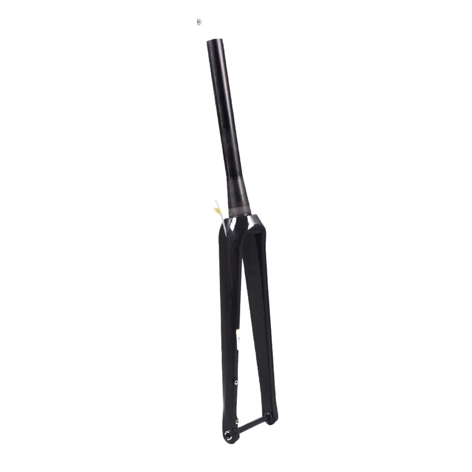 Generisch 700C Carbon Road Fahrrad Gabel Konischer Gabelschaft Steckachse 100x12mm UD Scheibenbremse 140/160mm Fahrrad Ersatzteile