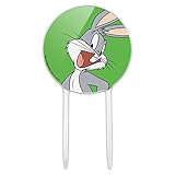 Acrylic Looney Tunes Bugs Bunny Cake Topper Party Decoration for Wedding Anniversary Birthday Graduation