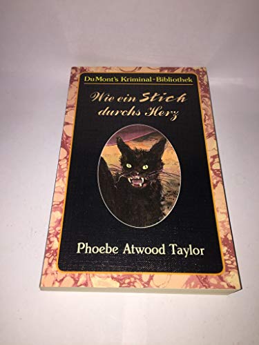 Wie ein Stich durchs Herz [German] 3770120728 Book Cover
