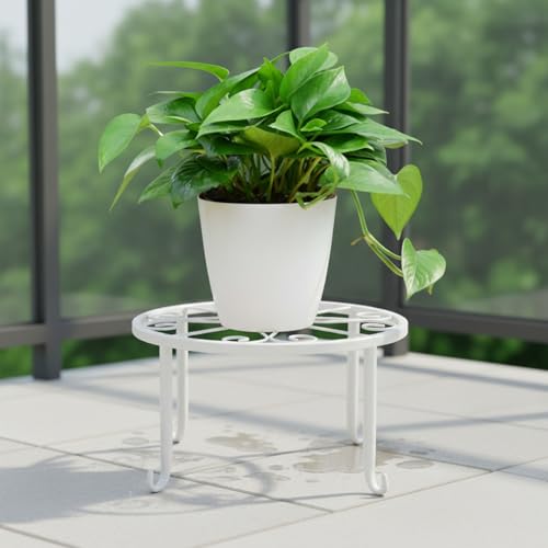 Support robuste en fer pour pot de fleurs salon et balcon - 7